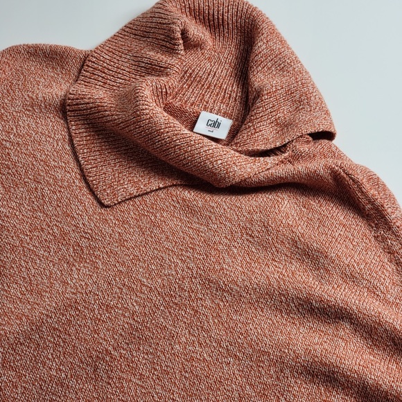 Cabi Dolman Split Cowl Neck Sweater - Picture 7 of 9